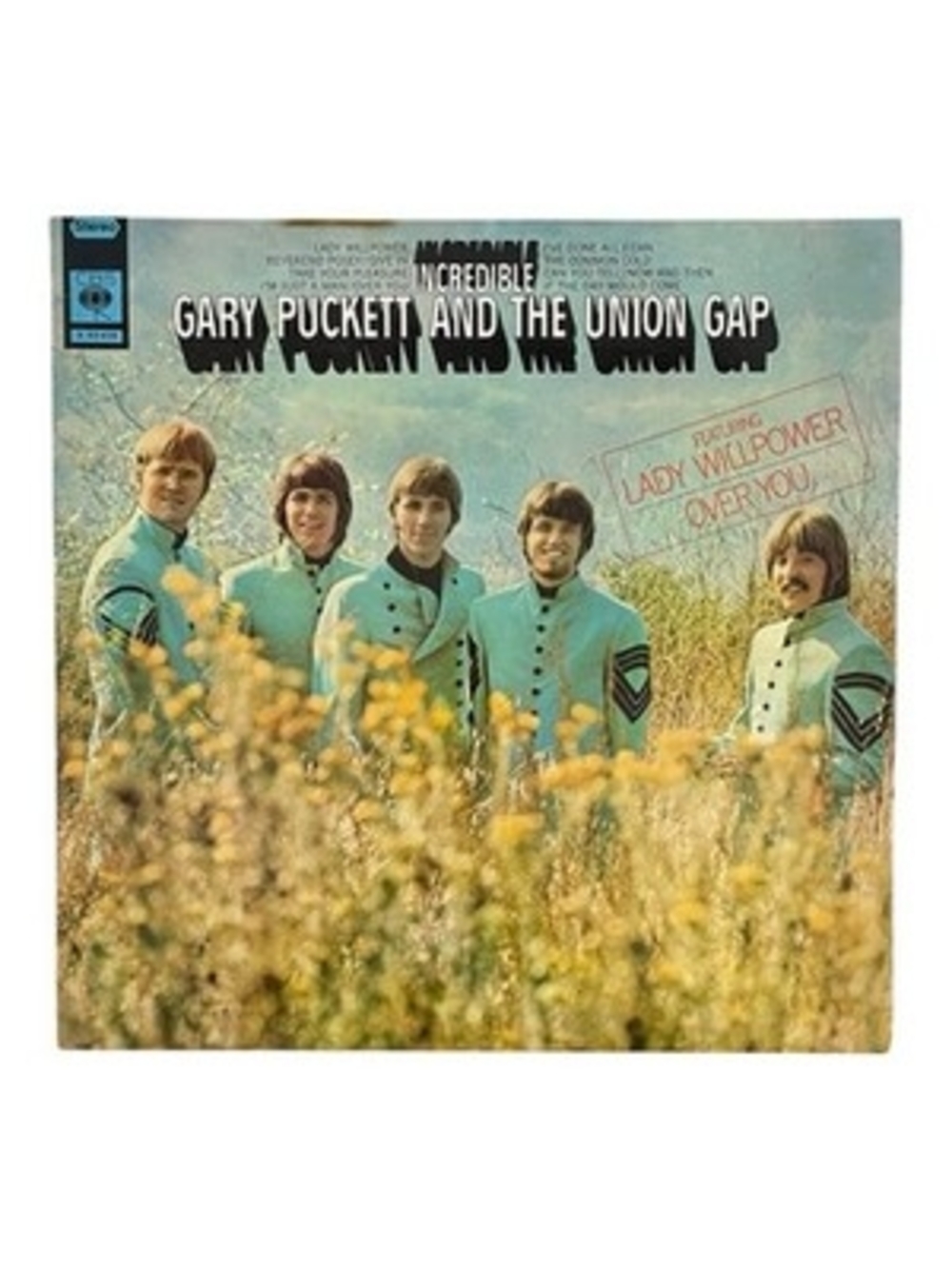 Gary Puckett Union Gap Incredible German CBS Pressing Vinyl LP NM